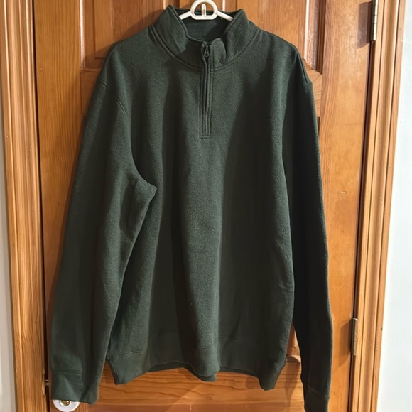 NWT Sonoma The supersoft  quarter - zip fleece size 3Xl tall - Picture 1 of 8